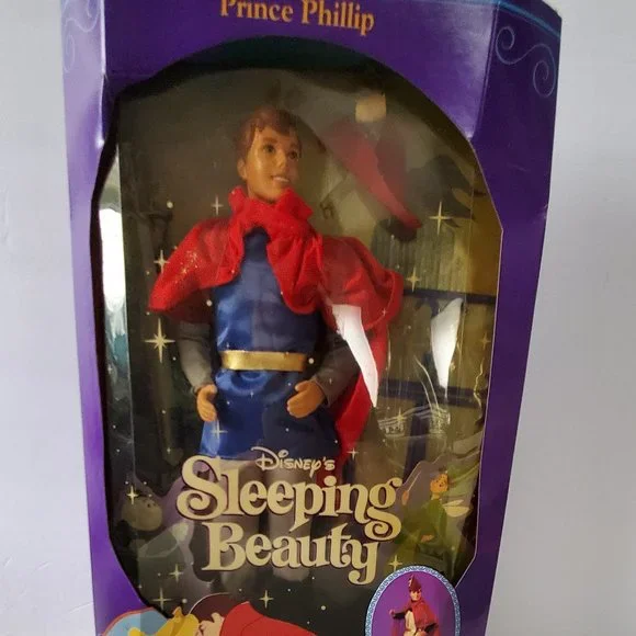 Vintage Disney Classic Sleeping Beauty and Prince Philip 1991